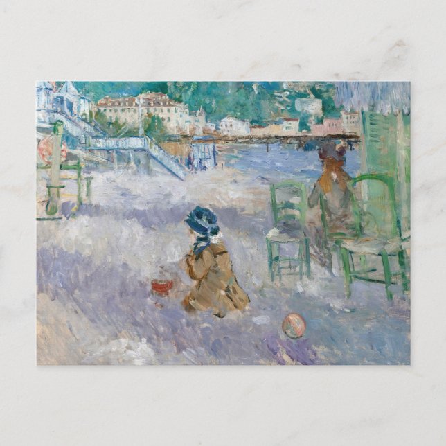 Plage De Nice | Berthe Morisot Postcard (Front)
