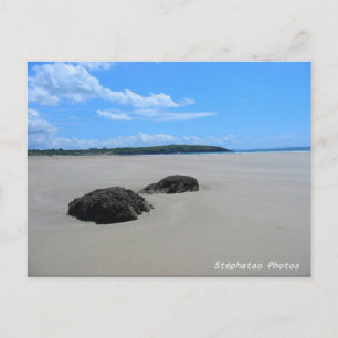 PLAGE DE TELGRUC SUR MER BRETAGNE FRANCE POSTCARD