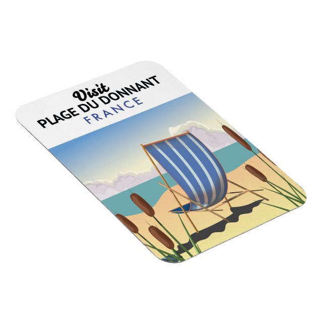 Plage du Donnant France Magnet (Right Side)