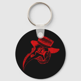 Plague Doc Key Ring