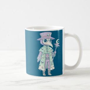 Plague Doctor Gothic Pastel Cute Moth Face Mask Oc Coffee Mug