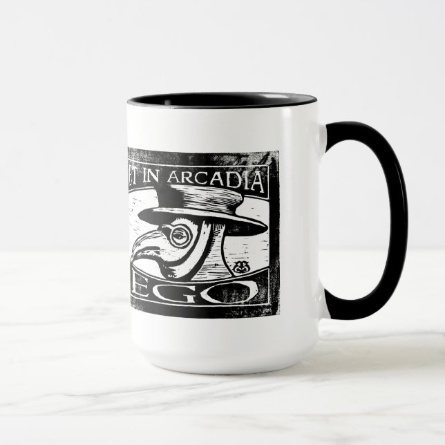 Plague Doctor Mask Mug (Right)