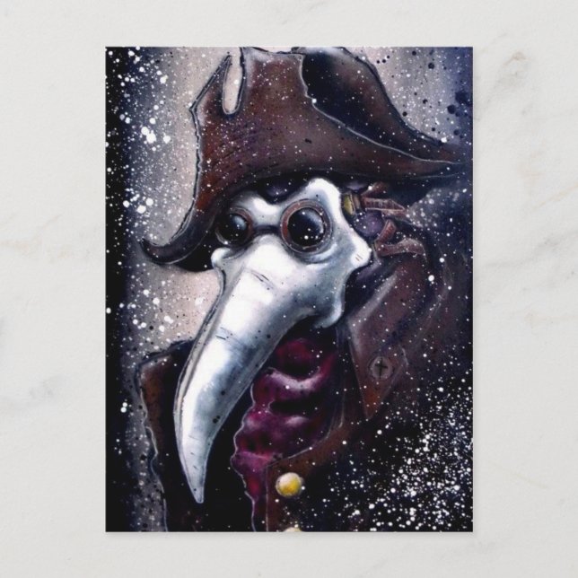 Plague Doctor post cards (Front)
