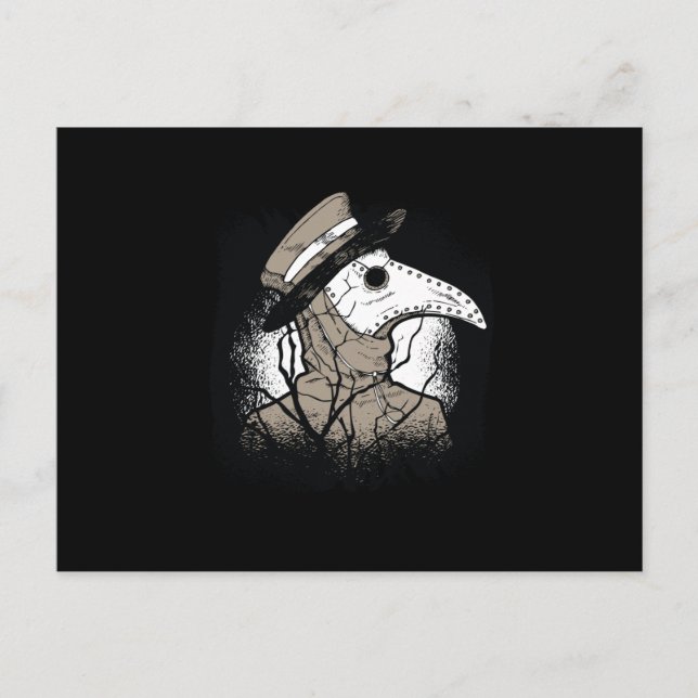 Plague Doctor Postcard (Front)