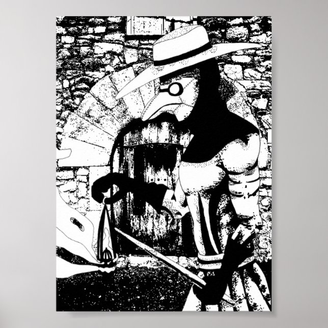 Plague Doctor Poster (Front)