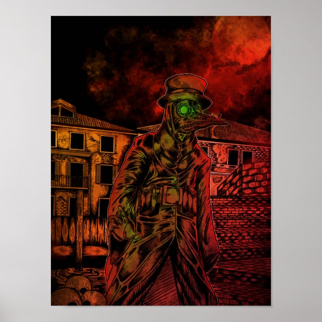 Plague Doctor Poster (Front)