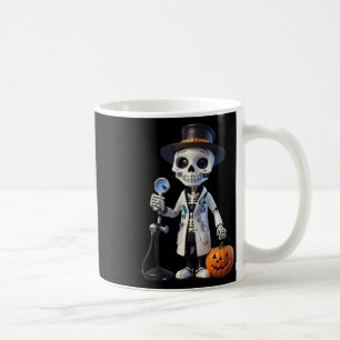 Plague Doctor Skeleton Doctor Halloween Paramedic Coffee Mug
