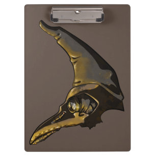 Plague Mask Clipboard