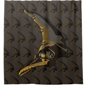 Plague Mask Shower Curtain
