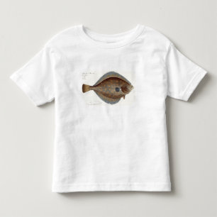 Plaice (Pleuronectes Platessa) plate XLII from 'Ic Toddler T-Shirt