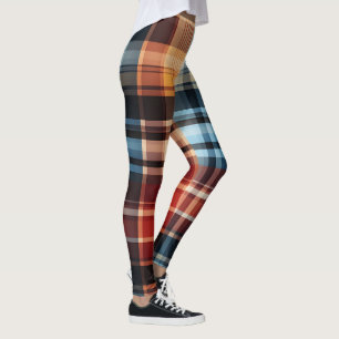 Plaid All Print Scottish Clan Tartan  Leggings