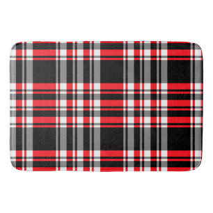 Plaid Bath Mat