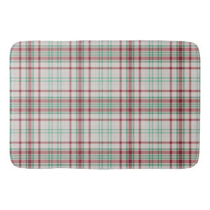 Plaid Bath Mat