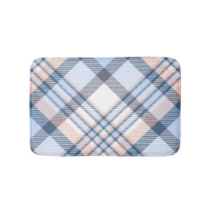 Plaid Bath Mat
