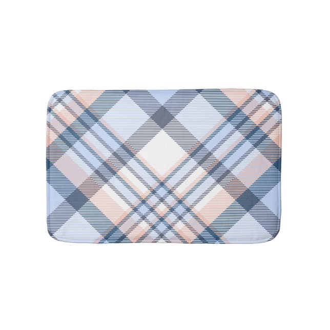 Plaid Bath Mat (Front)