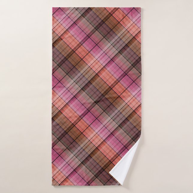 Plaid Bath Towel (Bath Towel)