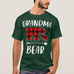 Plaid Bear Matching Family Outfits, Funny Grandma T-Shirt
