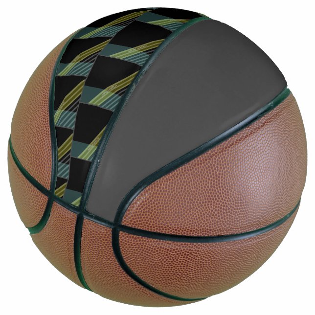  PLAID BULLET basketball | m3galleryStudio (Angled)