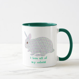 Plaid Bunny, I love all of my colours, mugs