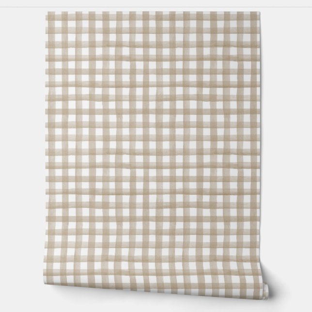 Plaid Chequered Pattern  Wallpaper (Unrolling)