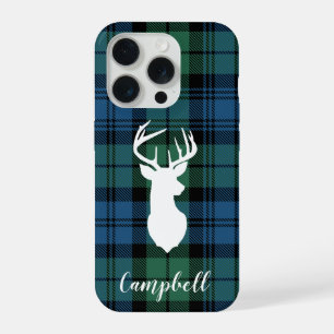 Plaid Christmas Clan Campbell Tartan iPhone 15 Pro Case