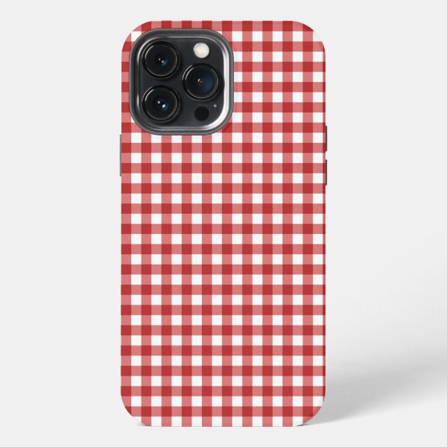 Plaid Christmas  iPhone Case (Back)
