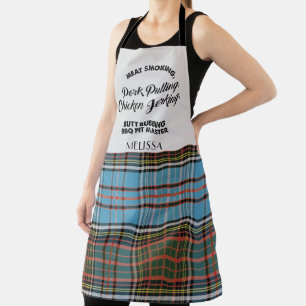 Plaid Clan Anderson Chef Tartan Apron