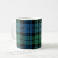 Plaid Clan Campbell Green Black Blue Check Tartan