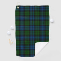 Plaid Clan Campbell Military Blue Green Tartan