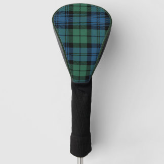 Plaid Clan Campbell Rustic Green Tartan Golf Head Cover