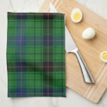 Plaid Clan Davidson Blue Green Black Check Tartan Tea Towel<br><div class="desc">Add a classic and traditional touch to your swing with this plaid Clan Davidson tartan green blue and black check kitchen towel for your housewarming party or to match your latest tartan indoor decor. Makes a great gift for any tartan lover or as a treat to yourself. Combine your new...</div>