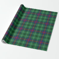 Plaid Clan Duncan Green Purple Tartan