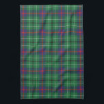 Plaid Clan Duncan Tartan Pattern Green Black Tea Towel<br><div class="desc">Classic Clan Duncan plaid tartan pattern kitchen towel for your housewarming party or to match your latest tartan indoor decor. Makes a great gift for any tartan lover or as a treat to yourself. Combine your new kitchen towel with with our matching door mat, throw pillow or coffee mug to...</div>