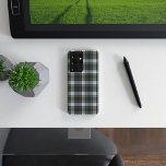 Plaid Clan Gordon Green White Tartan Samsung Galaxy Case<br><div class="desc">A timeless design that effortlessly combines tradition with contemporary elegance. Immerse yourself in the rich history and cultural heritage woven into this Plaid Clan Gordon Green White Tartan Samsung Galaxy S21 Ultra Case</div>