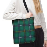 Plaid Clan Henderson Tartan Green Blue Check