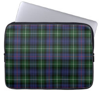 Plaid Clan MacKenzie Purple Green Grey Tartan