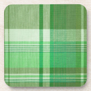 Plaid Cork Coaster
