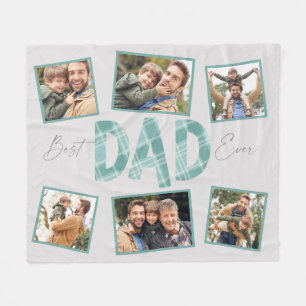 Plaid Dad Fleece Blanket