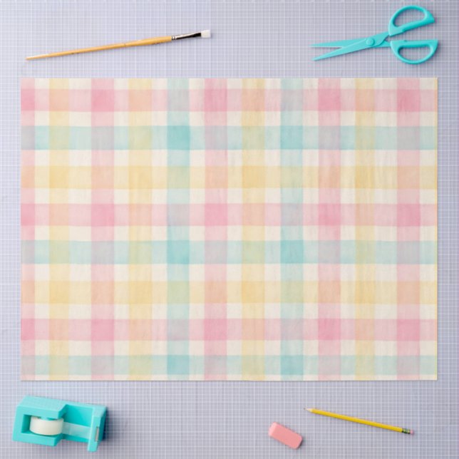 Plaid Easter Series Design #13 Tissue Paper (Craft)