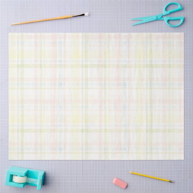 Plaid Easter Series Design #2 Tissue Paper (Craft)