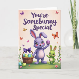 Plaid Egg Springtime Card
