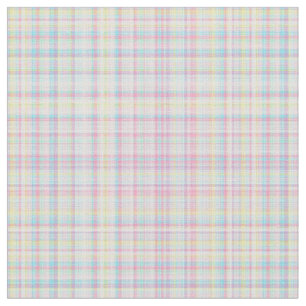 Plaid Fabric-Pastel Baby Blends 06 Fabric