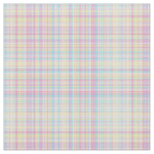 Plaid Fabric-Pastel Baby Blends 09 Fabric