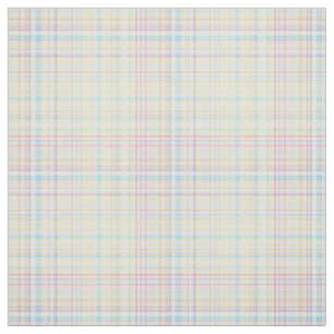 Plaid Fabric-Pastel Baby Blends 11 Fabric