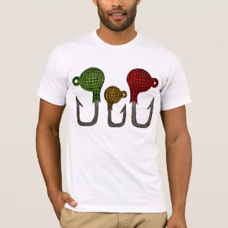 plaid fish jigheads  - Sasquatch Signature S T-Shirt