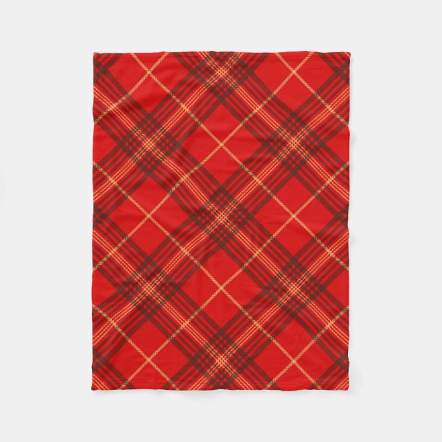 Plaid Fleece Blanket (Front)