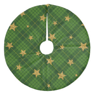 Plaid Fleece Tree Skirt
