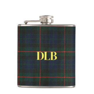 Plaid Gentlemen Flask