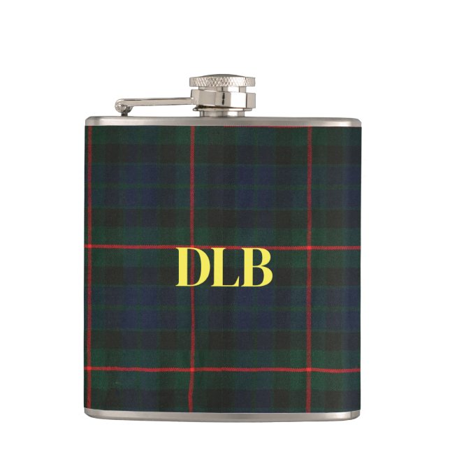Plaid Gentlemen Flask (Front)