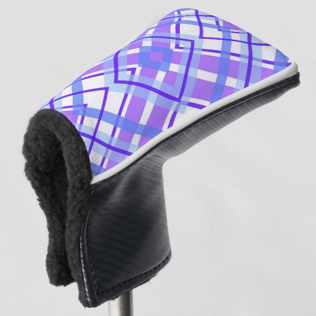 Plaid Golf Head Cover (3/4 Front)